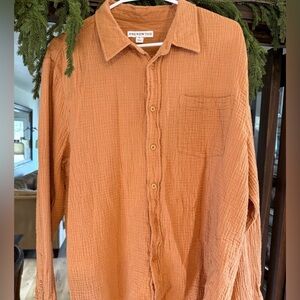 Men's burnt Orange Shirt